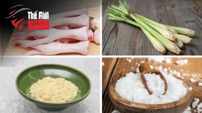Công Thức Chế Biến Chân Gà Rang Muối