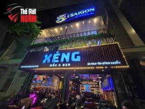 Xẻng – Mồi & Bia là một trong những quán nhậu quận 1 có không gian rộng rãi, thoáng mát