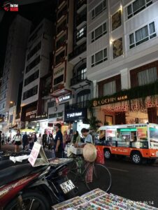 Quán Ốc Vân là một trong những quán nhậu có view đẹp ở Sài Gòn