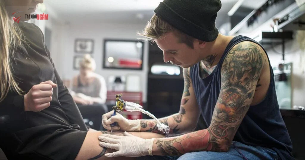 Thợ xăm hình nghệ thuật Hàn Quốc 16 tuổi, hình xăm nghệ thuật, quy định xăm hình